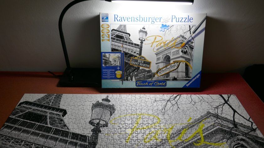 Ravensburger Puzzle: Ravensburger Puzzle "Goldenes Paris" 1200 Teile – Usato da Zollikofen venduto da Willmac