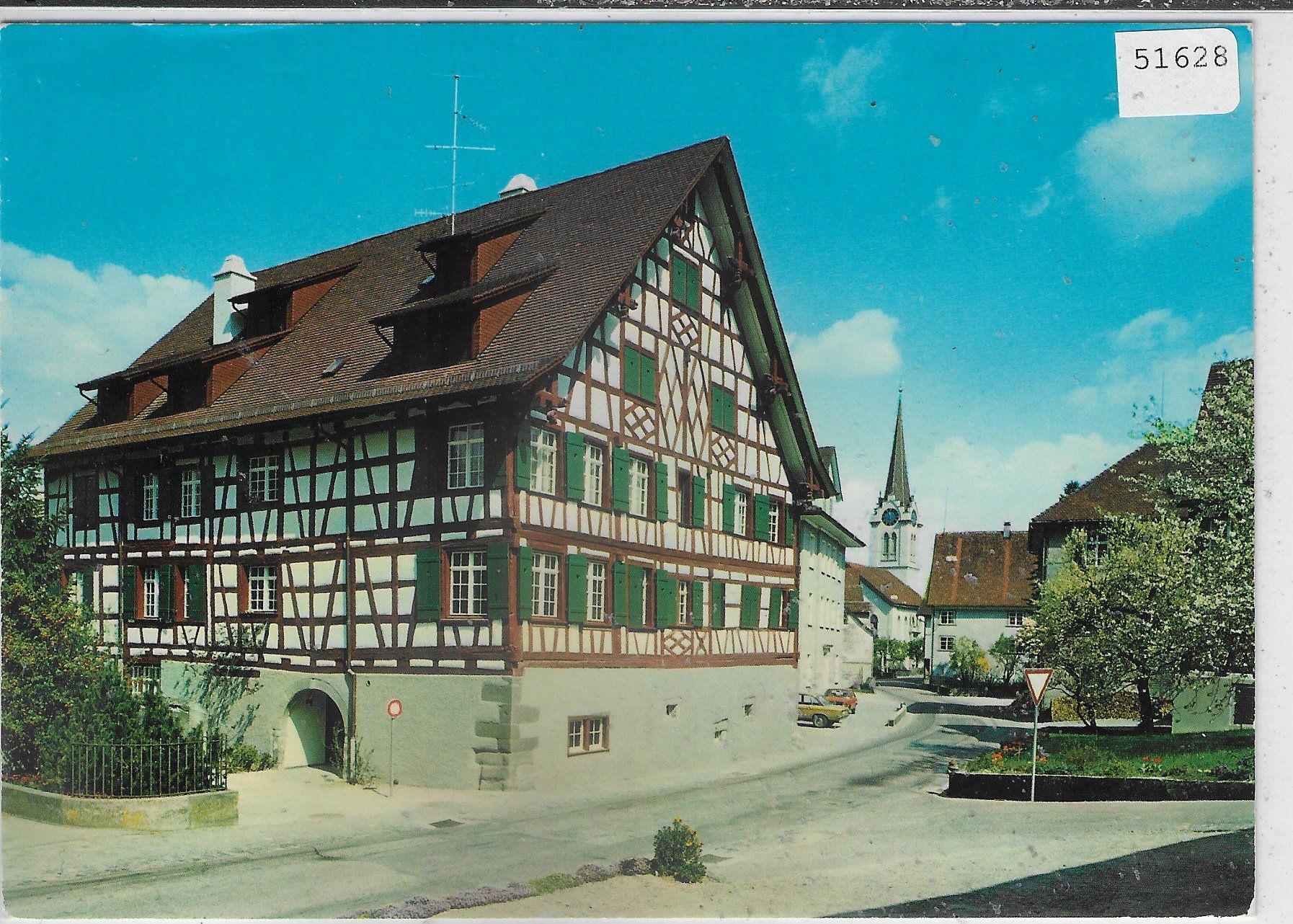 Ansichtskarten: Der Kehlhof zu Berlingen – Gebraucht aus Ettingen von Kartenplanet