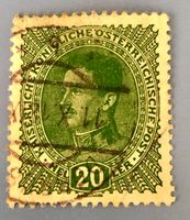 BRIEFMARKEN aus Österreich  Kaiser Karl I GESTEMPELT 