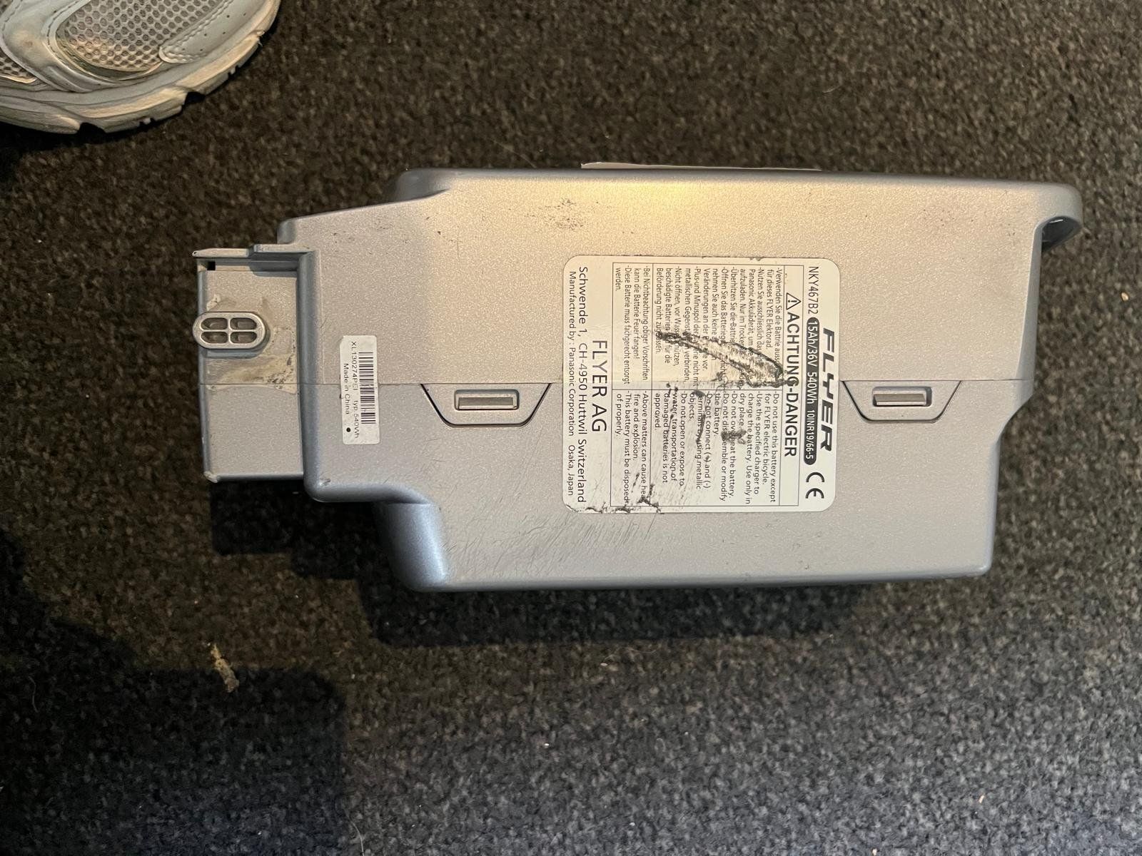 Flyer Batterie: Flyer Akku 36V – Usato da Riedern venduto da Fadrinski 1