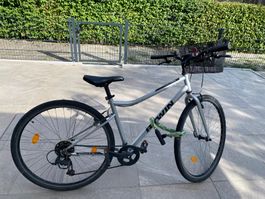 Fahrrad B'TWIN Riverside 120 silber