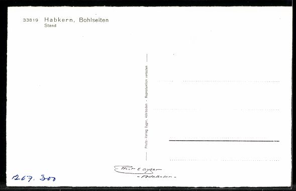 Cartes postales: AK Habkern, Bohlseiten – D'occasion à Berlin par bartko-reher 1