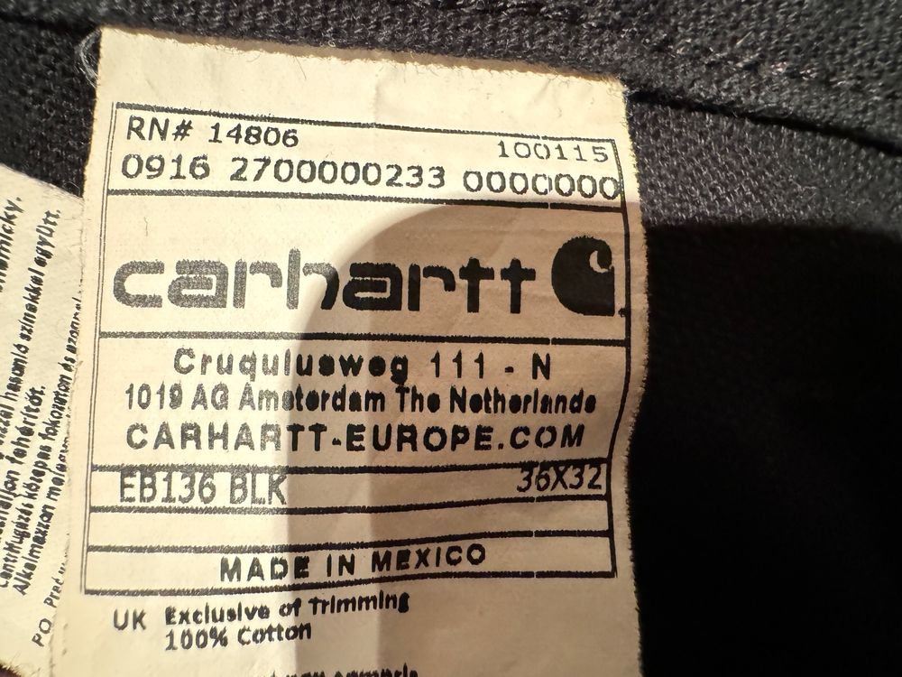 Carhartt eb136 hotsell