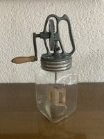 Antikes Butterglas, Handbetrieb, Glas 1L, Rarität!