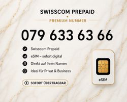 Swisscom Prepaid Premium Nummer