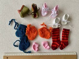 Puppenschuhe Socken