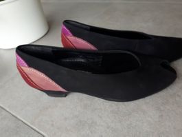 Damenpumps: Leder