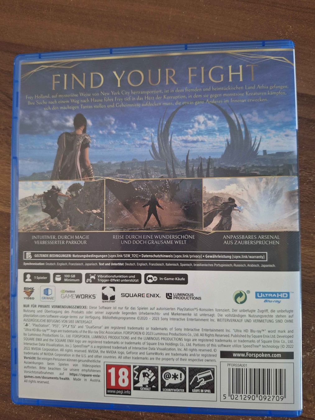 Giochi: PS5 Forspoken – Nuovo (secondo la descrizione) da Grenchen venduto da LadyCalis 1
