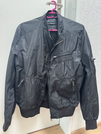 DON GIL Übergangsjacke schwarz Grösse XXL