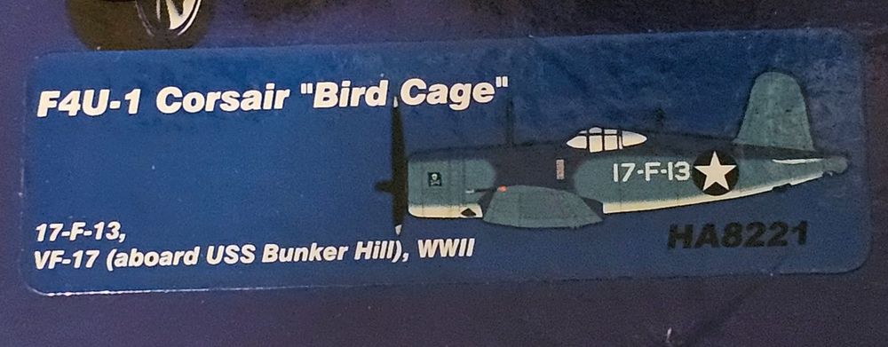 F4U Corsair VF-17 Jolly Rogers 1:48 (WWII) Bird Cage | Kaufen auf Ricardo