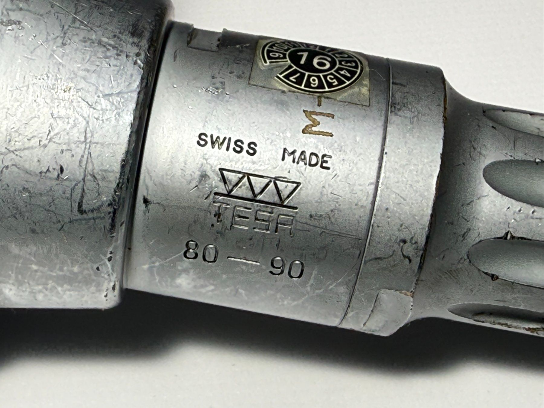 Tesa Misurare: TESA Innenmikrometer 80-90mm Dreipunktmikrometer – Usato da Boswil venduto da ABLagerBoswil 2