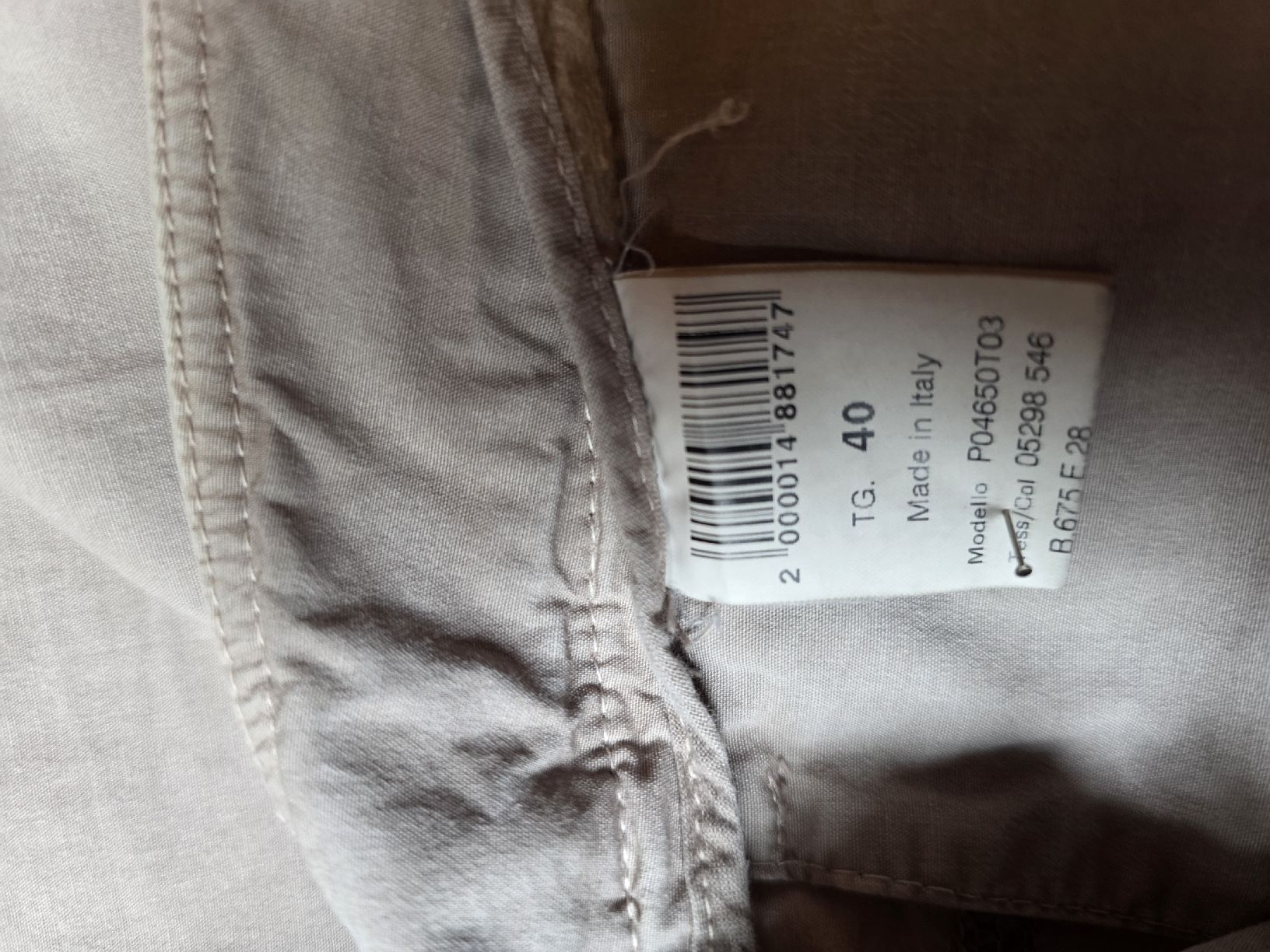 Peserico Hosen: Pantalone Capri Peserico – Gebraucht aus calpiogna von dadalter 6