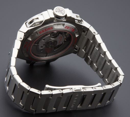 Orologi: Snyper Ironclad Chrono Auto 50.010.0M, Grey Dial – Nuovo e nell'imballaggio originale da Arbon venduto da Helmuth 5