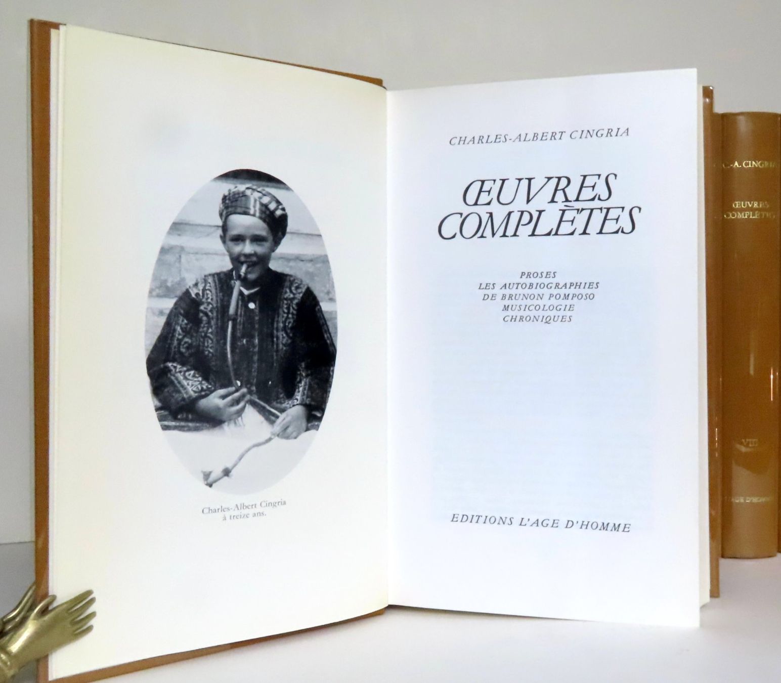 Livres: Charles-Albert Cingria - Oeuvres complètes – D'occasion à Le Locle par LibrairieLaBergerie 1