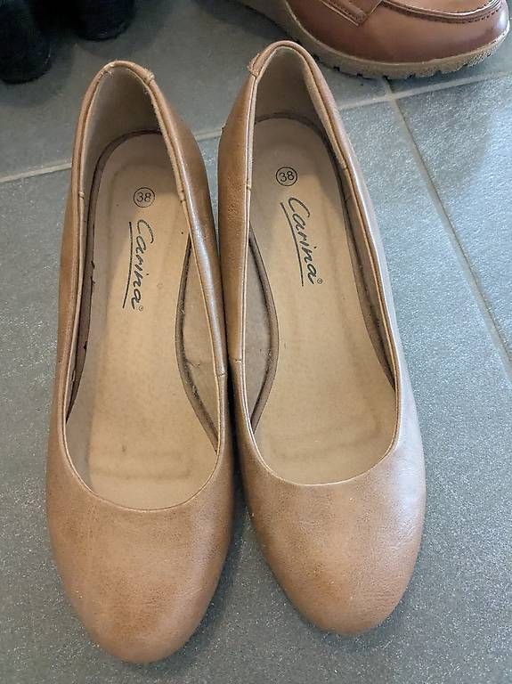 Scarpe da donna: Braune Plateaupumps 38 – Usato da Stäfa venduto da FloStauf 4