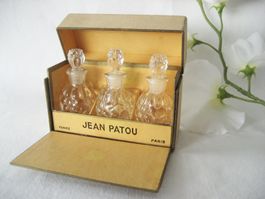 Parfüm Flakon von Jean Patou mit Box – Parfum Miniaturen alt