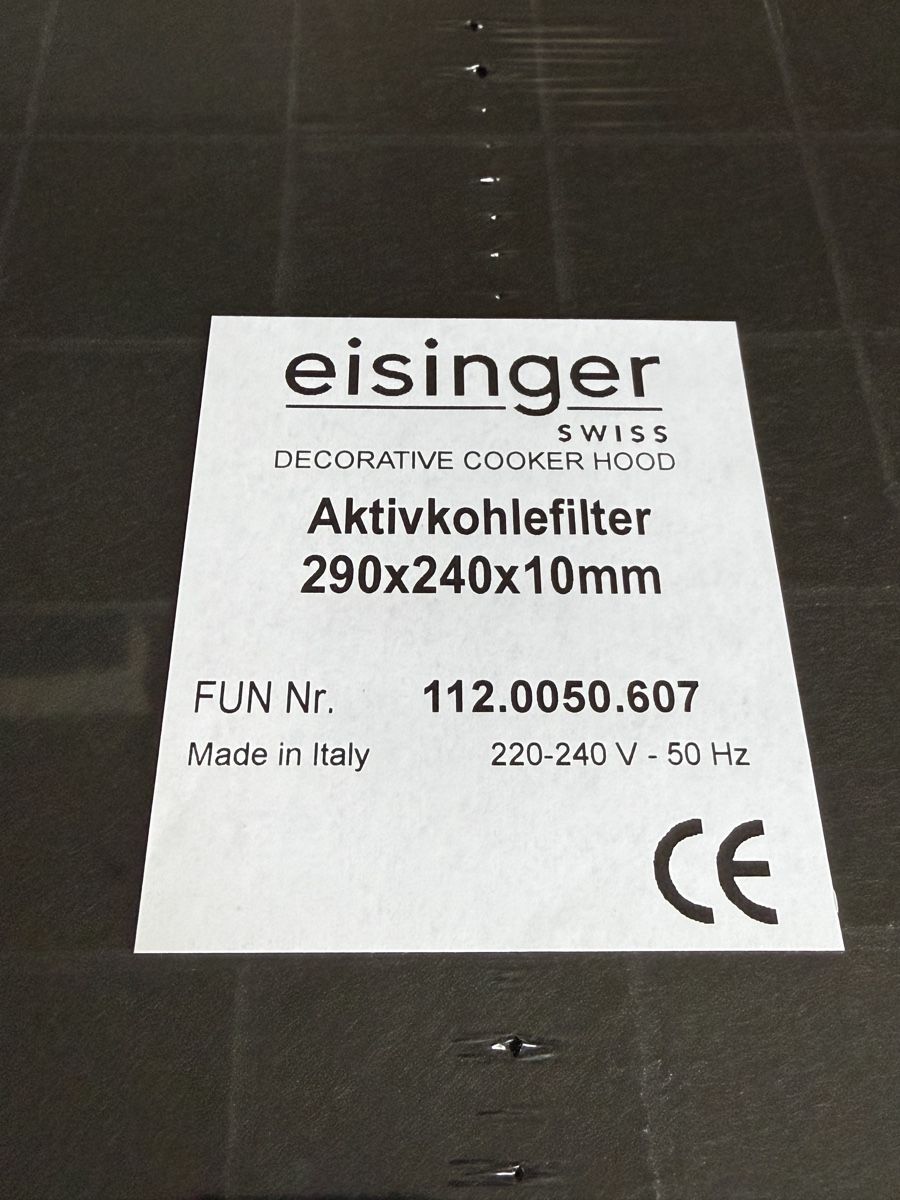 Lüftung: Aktivkohlefilter (neu - oroginalverpackt) – Neu und originalverpackt aus Solothurn von Spicar