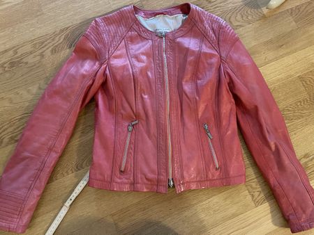 Lederjacke aus Nappa von Marie Lund