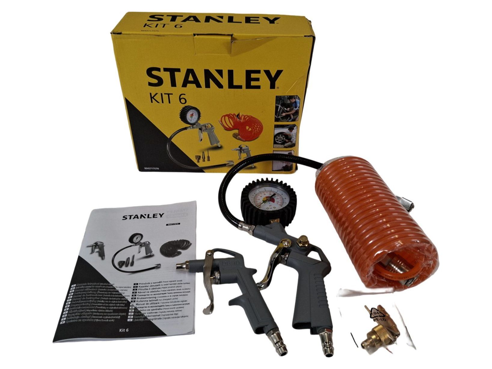 Stanley Kompressoren: STANLEY Kit 6 Druckluft-Set – Neu (gemäss Beschreibung) aus Wil SG von Restwert_Wil