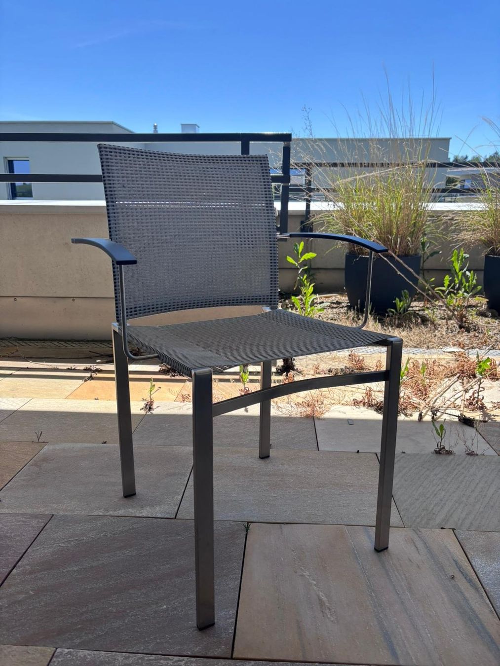 Tavoli: Gartentisch mit 8 Gartenstühlen / Outdoor-Esstischset – Usato da Zug venduto da BlumundPartner 1