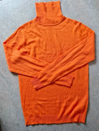 PULLOVER COLLUSION ORANGE M L , TOP ZU JACKE BLAZER JEANS