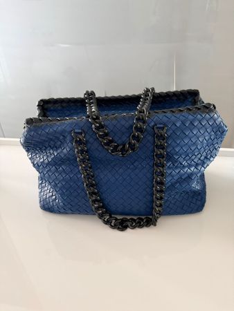 Bottega Veneta cabas en cuir tressé