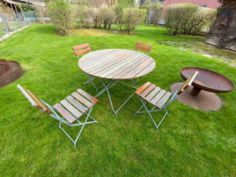 Biergarten Tische Und Stuhle Gebraucht