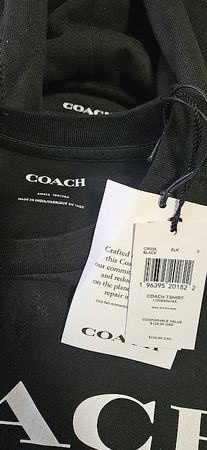 Coach shirt schwarz
