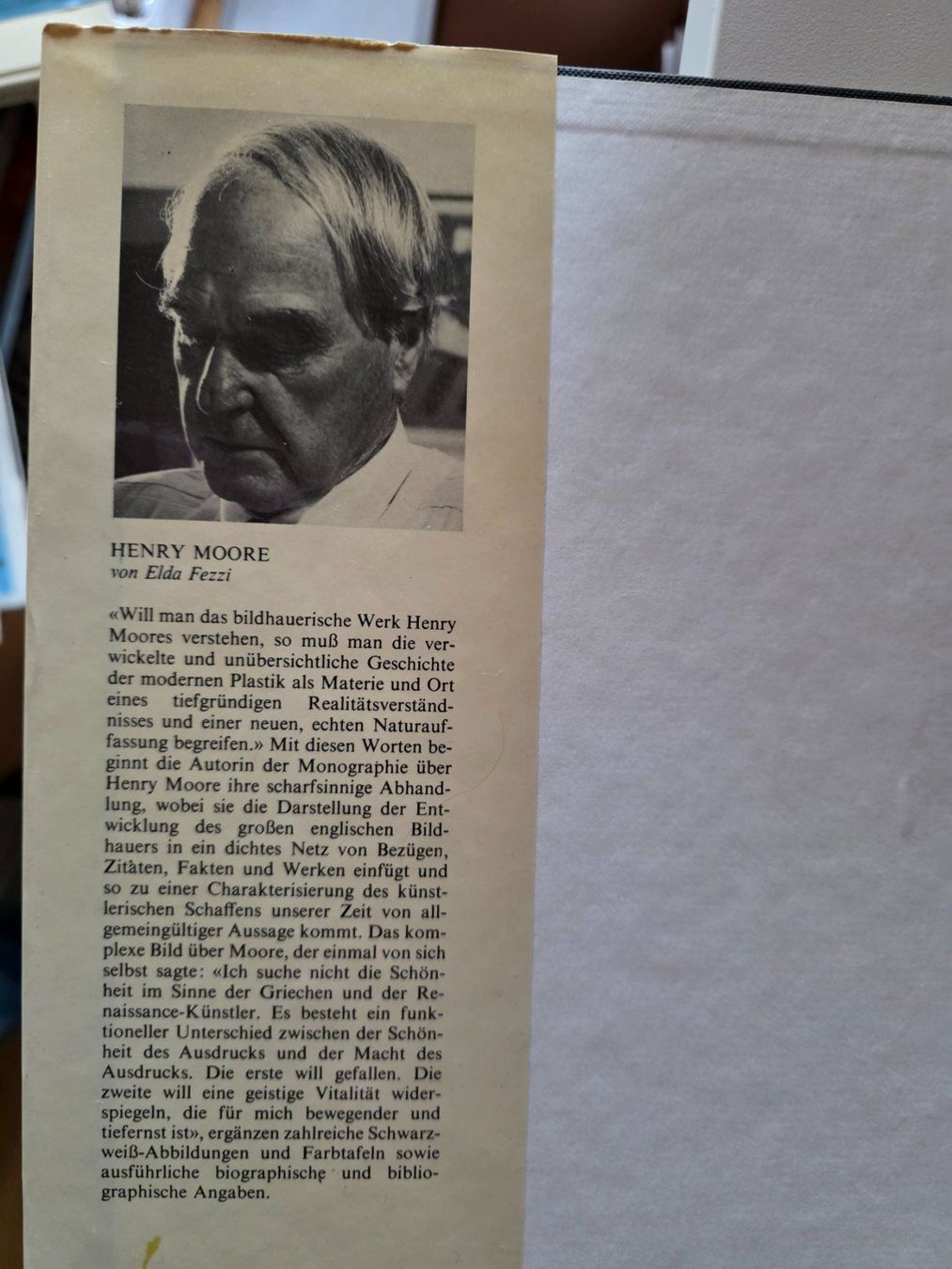Libri: Henry Moore - Gestalter unserer Zeit - 1971 – Usato da Walterswil BE venduto da Lonitti 3