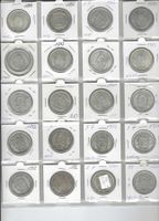 4 xFr.5.-1952u.E.Qualität mind.vz+/unzir/Ag 0.835/15gr/Fotos