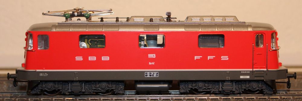 Locomotive HAG HO Ré 4/4 SBB Typ 460 Post 37 Nr.281 (Gebraucht) in