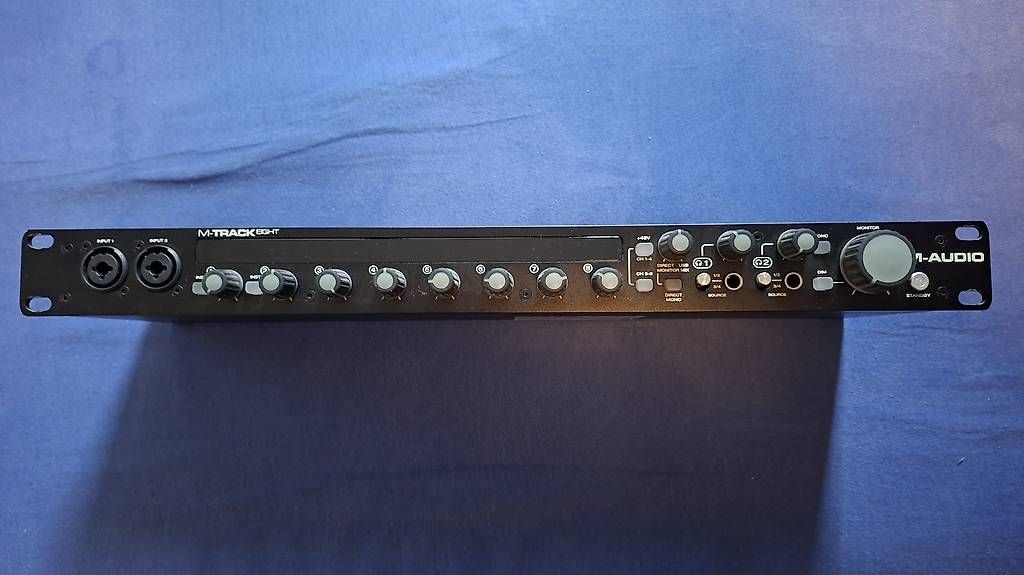 M-Audio Attrezzatura per studi di registrazione: M-Audio M-Track eight Audio Interface Preis verhandelbar – Usato da Basel venduto da Manua01