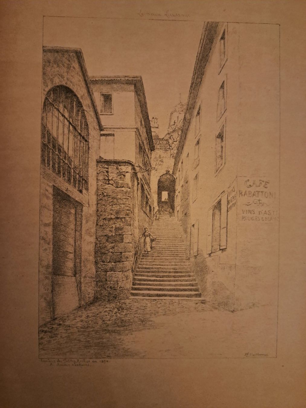 Stiche: Le vieux Lausanne 1890 - 80 planches – Gebraucht aus Pailly von jme99 9
