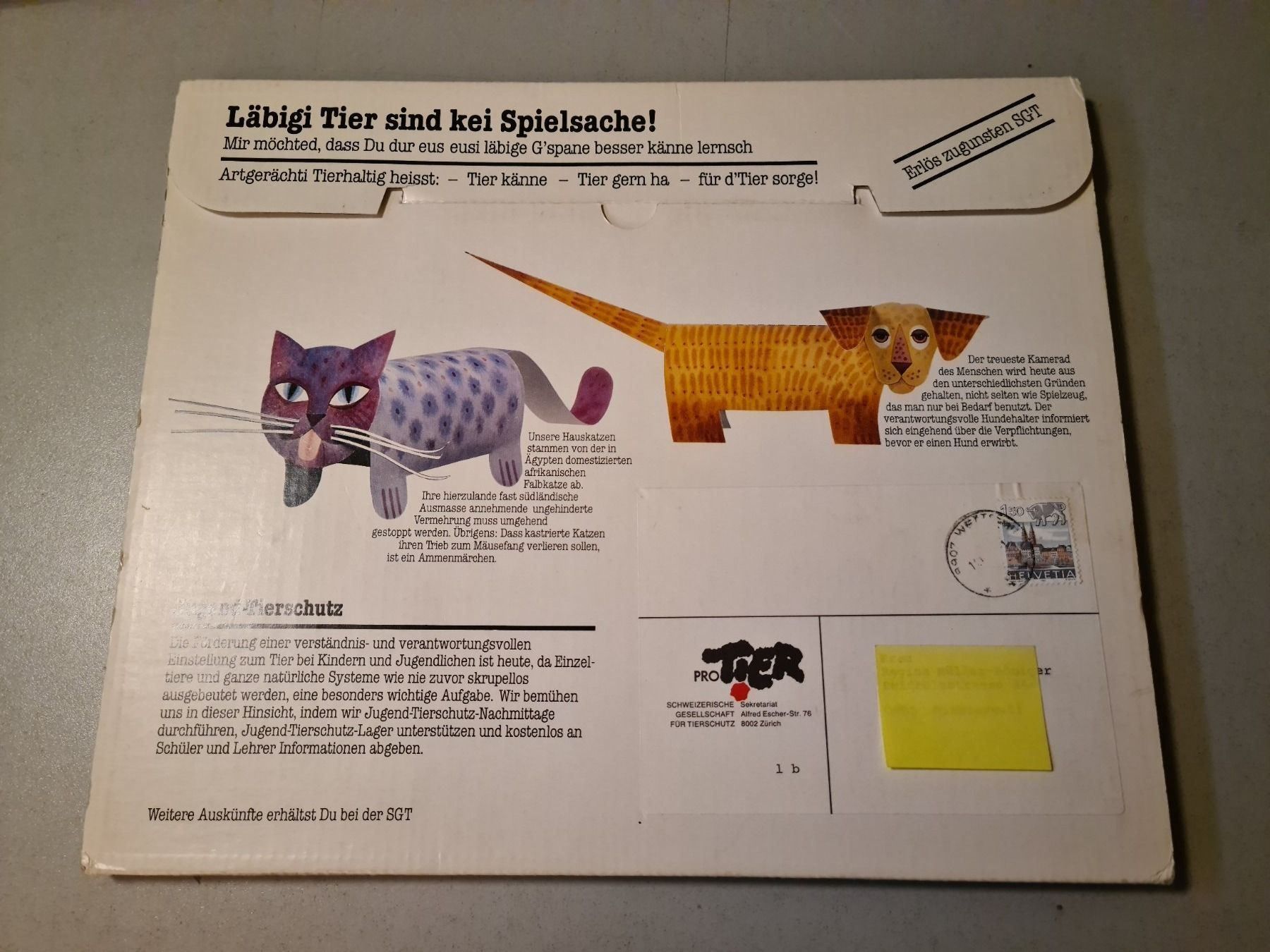 Kit bricolage: 7 Tier-Sujets zum ausschneiden – Nuovo (secondo la descrizione) da Erstfeld venduto da Uhu1980 1