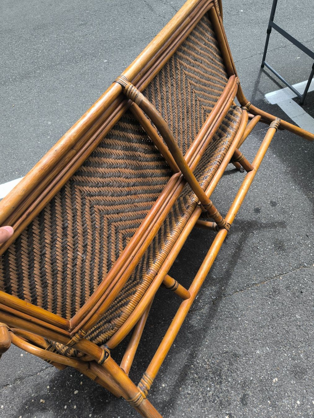 Divani: Banquette rotin – Usato da Wittenheim venduto da LeGrenierdeSam 8