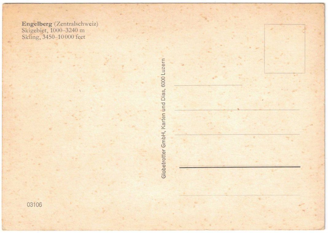 Cartoline postali: Engelberg - Standseilbahn Hotel Terrace – Usato da Binningen venduto da Mountainrider 1