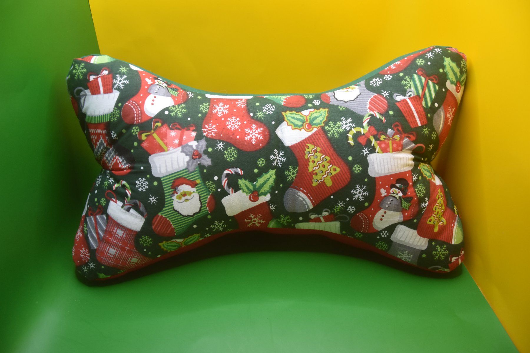 Cuscini: Lese- und Nackenknochen Weihnachtsmannstiefel – Nuovo e nell'imballaggio originale da St. Gallen venduto da Elmarotto