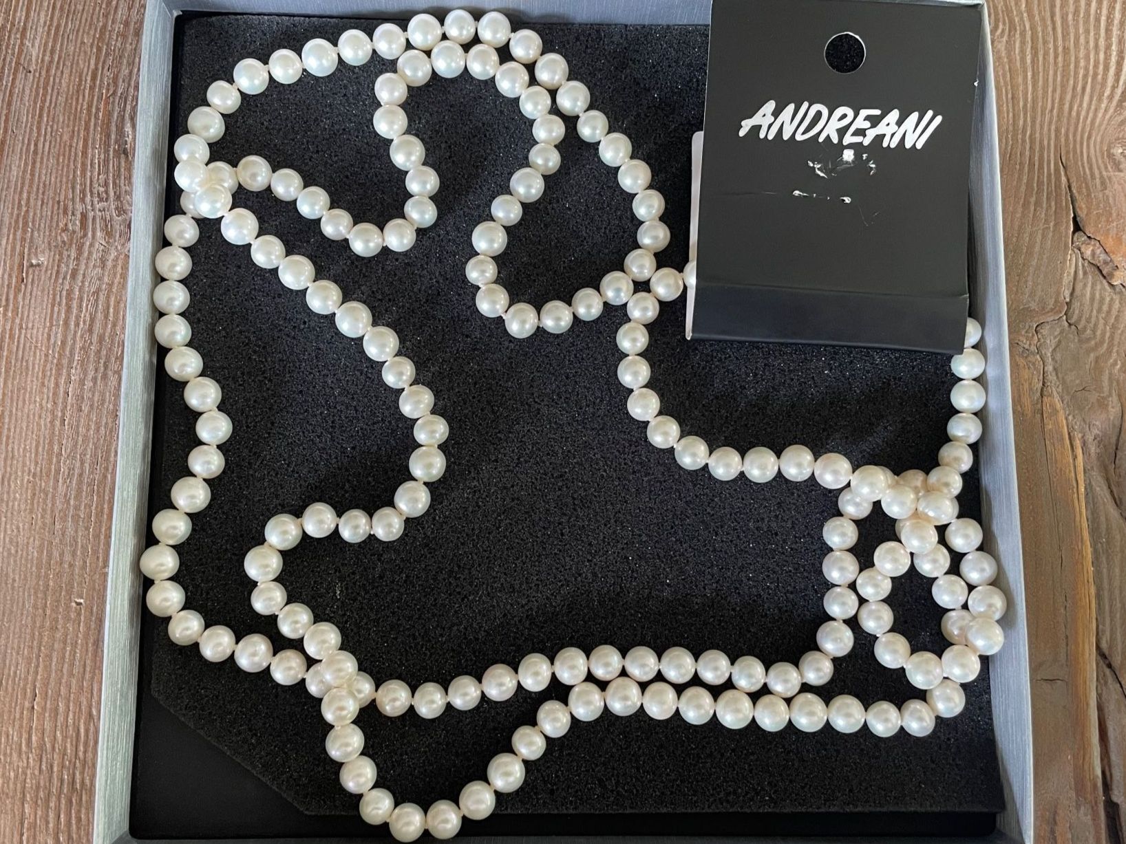 Catenine: ANDREANI Echte Perlenkette 62cm lang/Neu – Usato da Volketswil venduto da rubin74 1