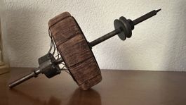 Antiker Generator Anker mit Spulen Wicklung Metall