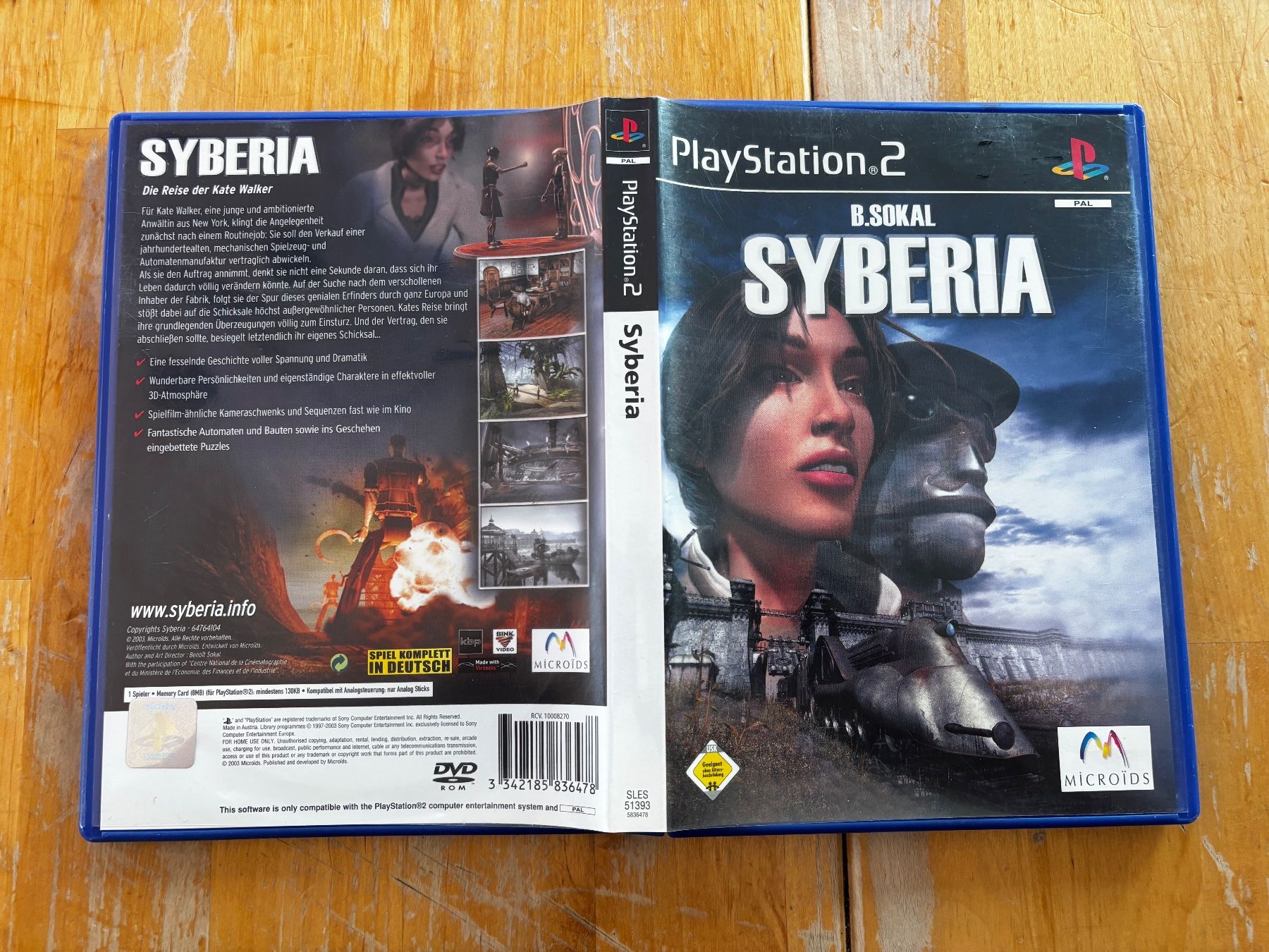 Giochi: SYBERIA (CIB) – Usato da Frenkendorf venduto da gelbeZinnie