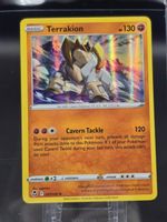 Terrakion [Holo] #97 Silver Tempest NM / 🇬🇧