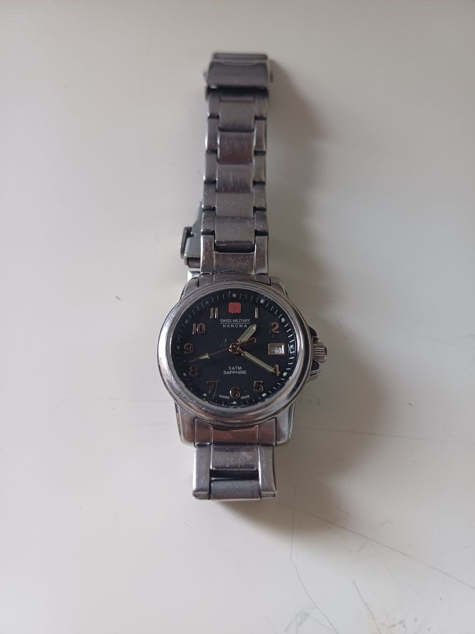 Hanowa Orologi: Schweizer Militär Hanowa Rekrut – Usato da Bern venduto da Yunkom 3