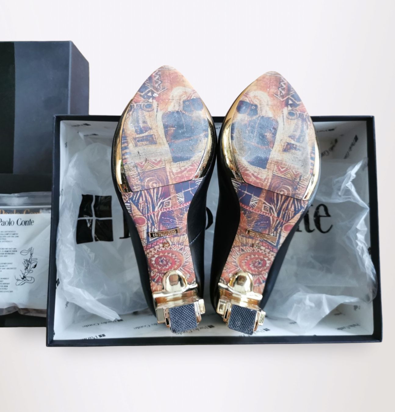 Damenschuhe: Gr. 38 Paolo Conte Schwarze Pumps – Neu (gemäss Beschreibung) aus Bülach von Parickf 6