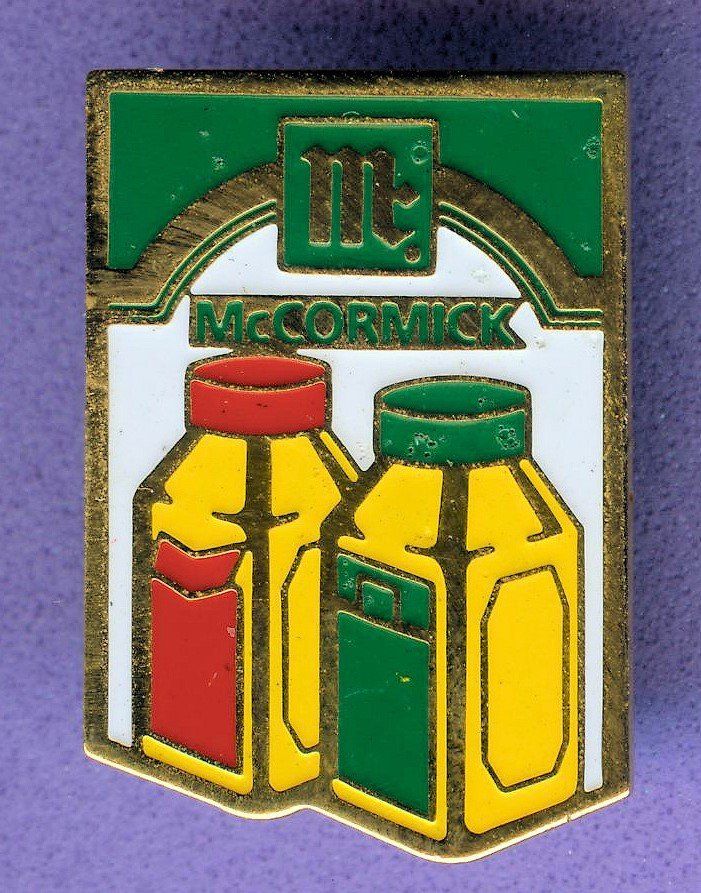 Placchette & Badge: Mc CORMICK  GROSS PACKUNGEN – Usato da Winterthur venduto da Sammleroase