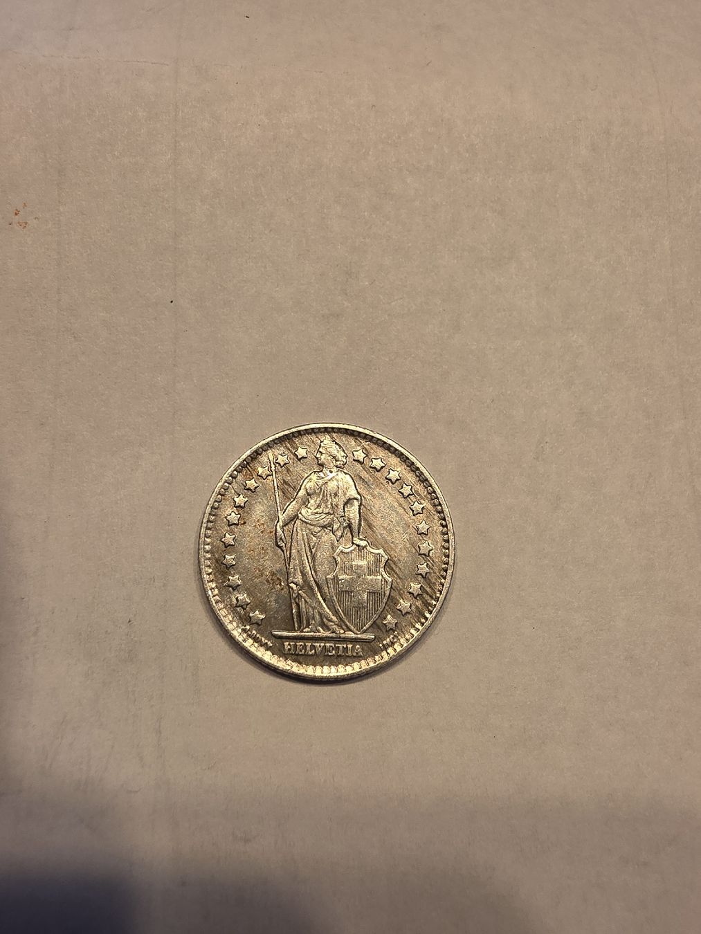 Alle Münzen: pièce argent 1chf 1960 – Gebraucht aus Fribourg von yan_z5fr 1