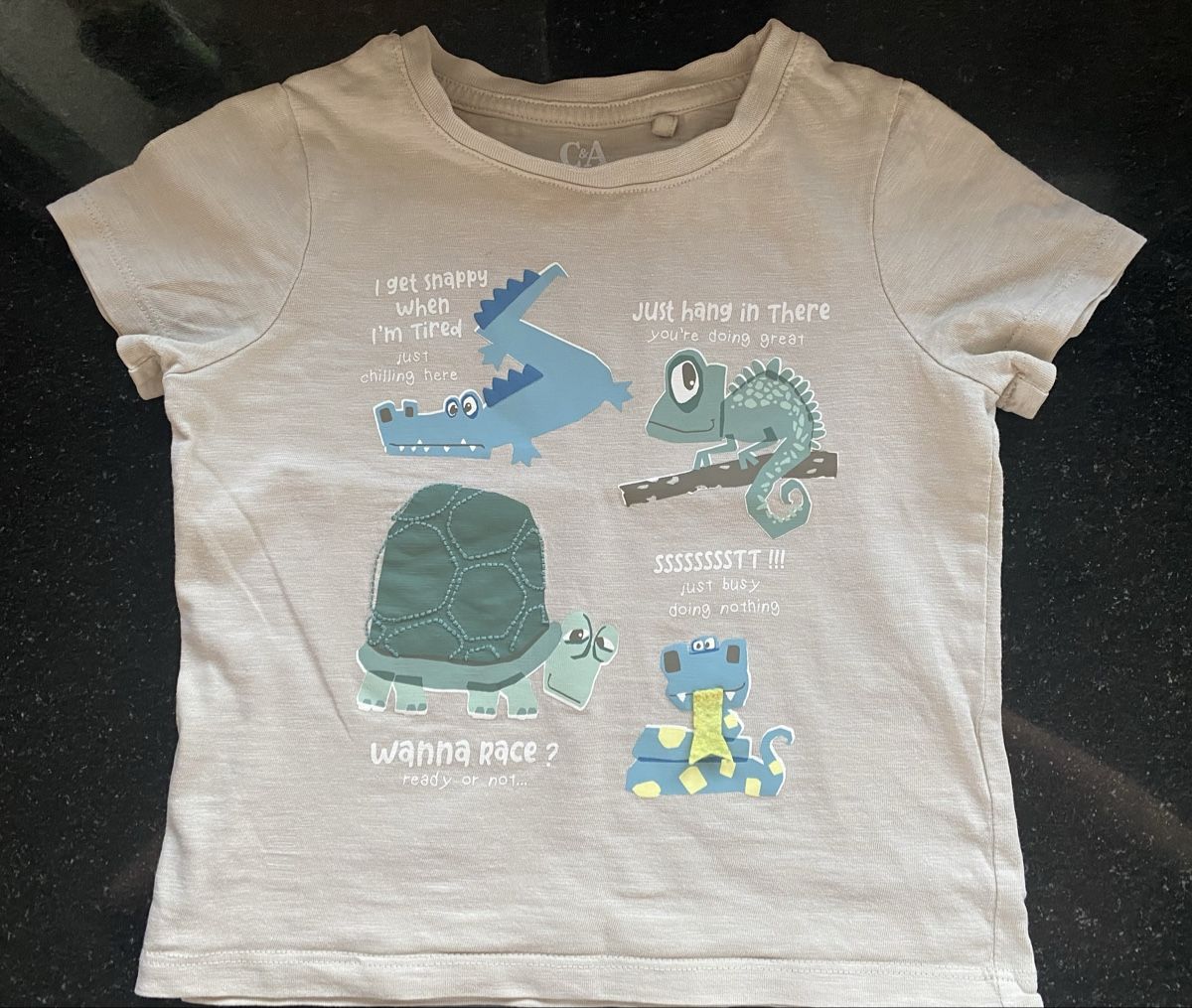C&A Hemden, T-Shirts & Polos: T-Shirt C&A Grösse 92 – Gebraucht aus Neerach von Sixtine
