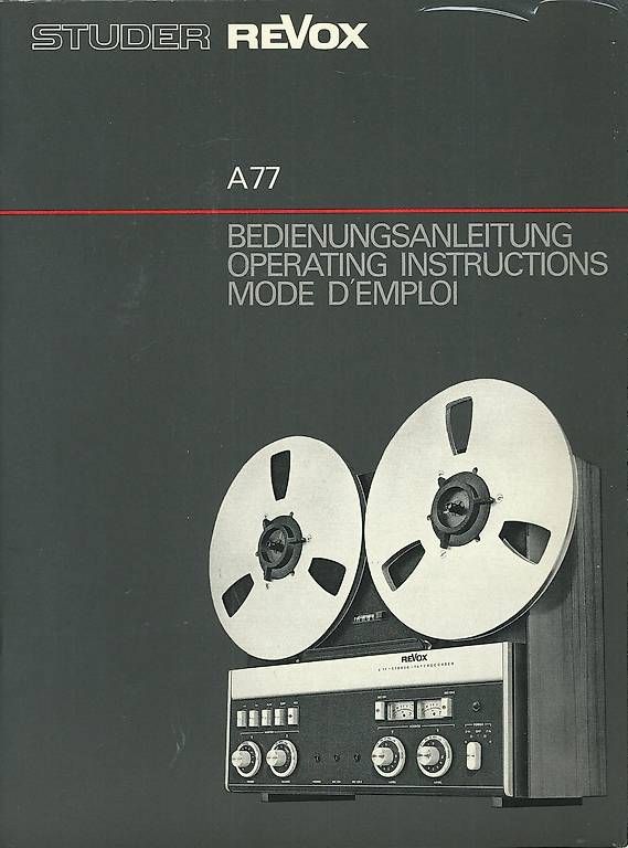 Appareils à bandes: Studer Revox – D'occasion à muensingen par hanspeterf01