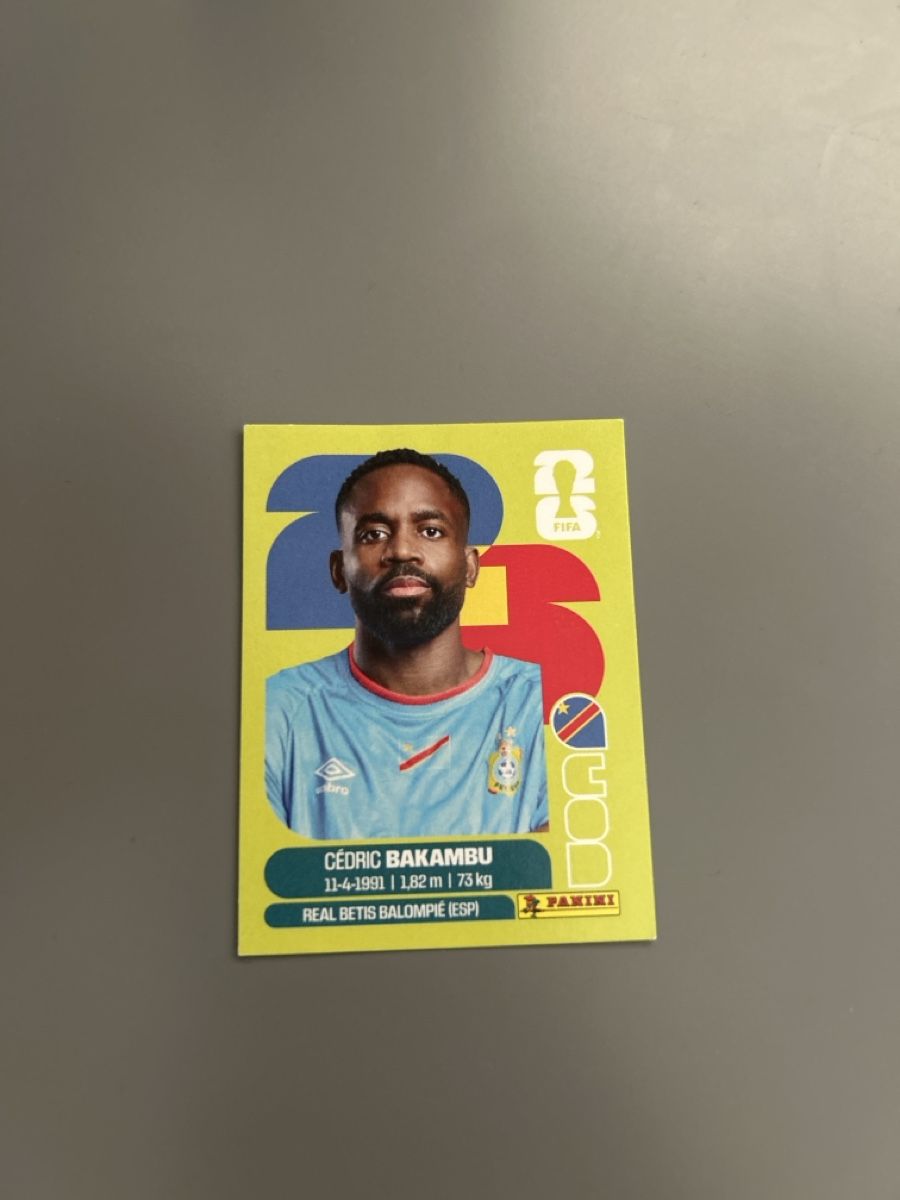 Panini Sammelbilder & Trading cards: Cédric Bakambu COD 19 Panini FIFA World Cup 2026 – Neu (gemäss Beschreibung) aus Boniswil von sim_7zhp