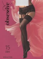 Obsessive Strümpfe schwarz Grösse S/M (36-38)