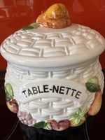 Keramik Dose Table-Nette mit Deckel, guter Zustand